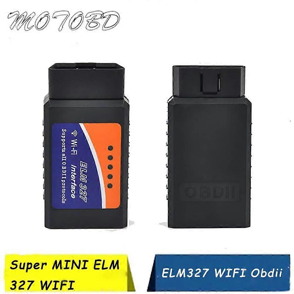 ELM327 WIFI OBD2 OBD II Scanner Diagnostic Tool V1.5 Wifi ELM327 Wireless OBD Code Reader Supports Both Android and IOS ST1M157