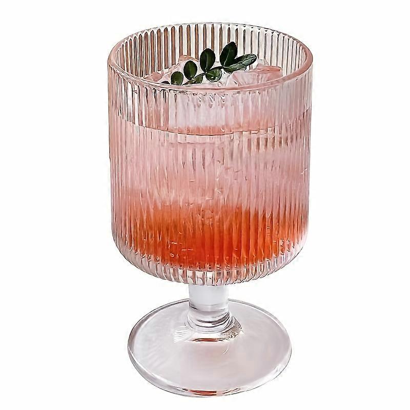 1kpl/2kpl, varrellinen lasikuppi, tyylikäs pystysuoraraitainen vesikuppi, jääkahvikupit, juomalasit mehulle, maidolle, teelle ja muulle, kesätalvi drin