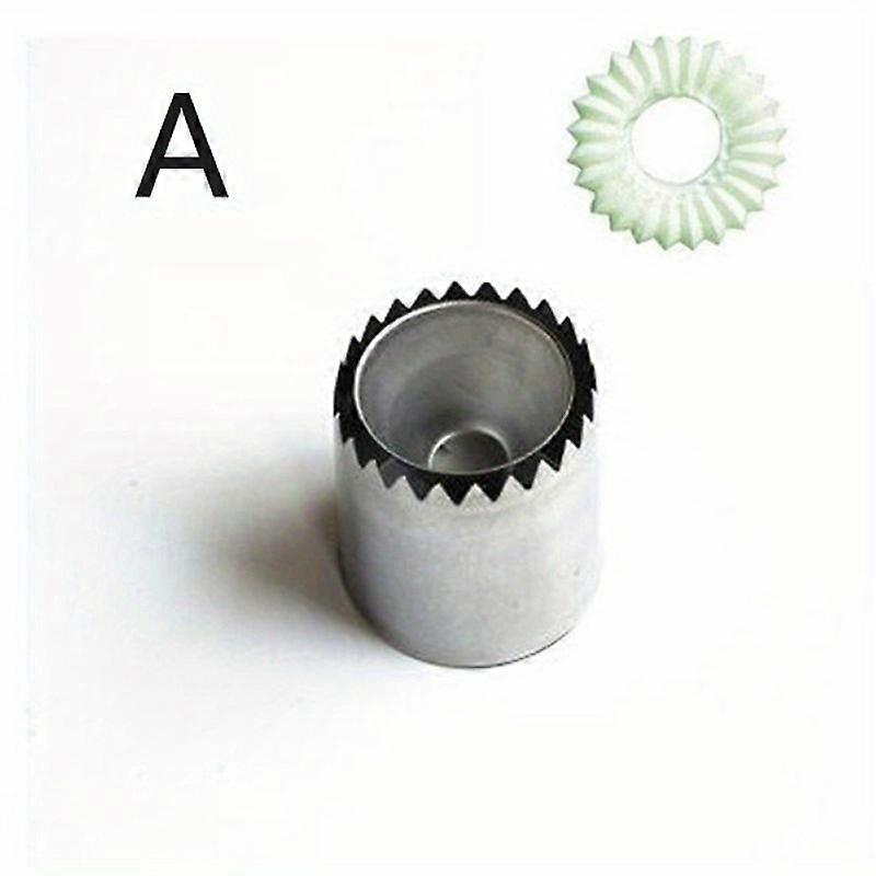 1pc, Large Pipping Tip, Stainless Steel Pastry Tip, Russian Icing Nozzle Tips For Frosting, For Cupcake Cake Decorating, Puff Making, Cookie Making, B