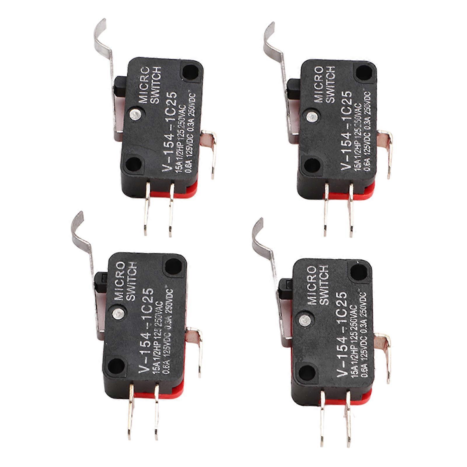 4Pcs 3 διακόπτης μικροϋπολογιστών κουτιών πεντάλ πατωμάτων Prong 1014807 καθολικός για το προηγούμενο DS αυτοκινήτων συλλόγων