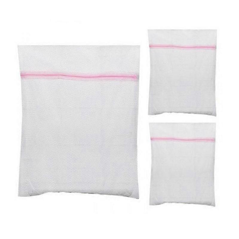 3 db finom hálós szennyeszsák