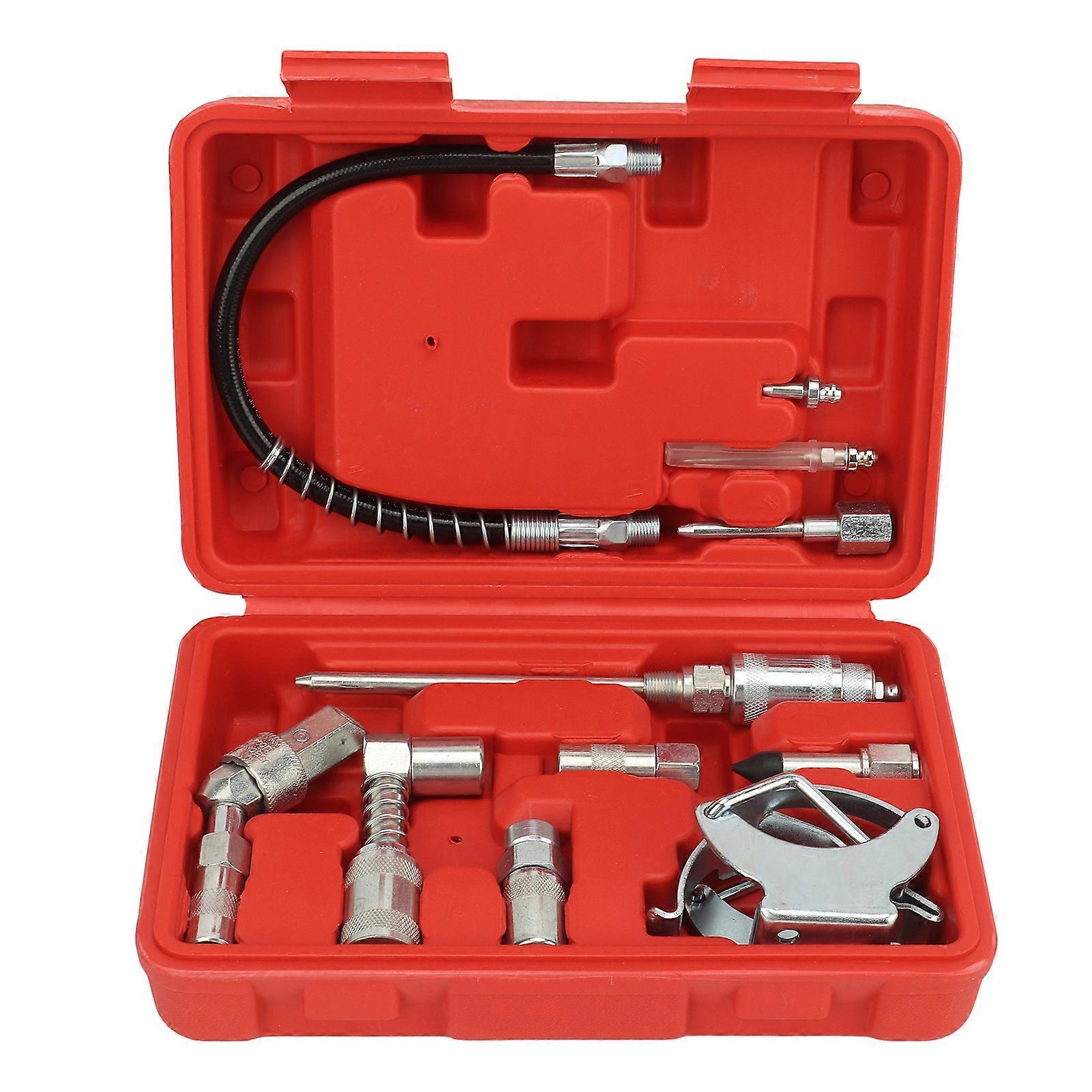 Grease Tool Lubrication Accessory Kit Quick Connect Grease Lubrication Applications Coupler Kit for Most Automotive Truck