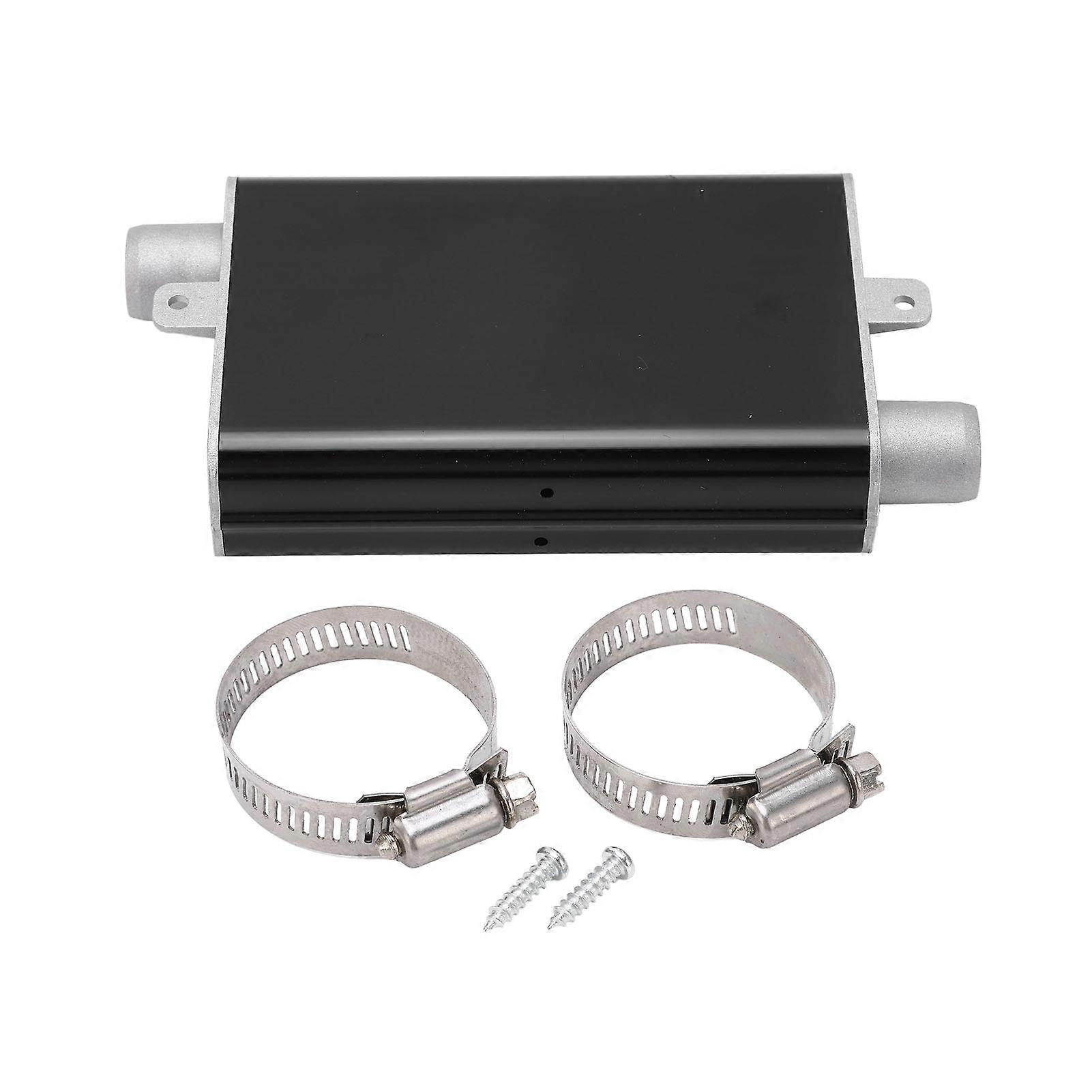 24mmパーキングヒーターエキゾーストパイプマフラーアルミニウム合金ストレートヒーターサイレンサーEberspacherAirtronic D2 D4D4Sブラック用