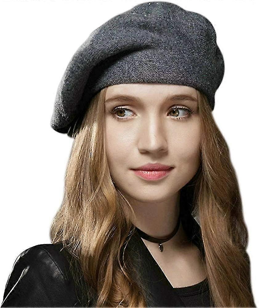 Damen Baskenmütze Wintermütze Mode Classic Wool Soft