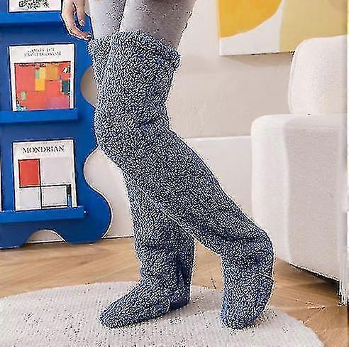 Paws Sock Slippers, Winter Warm Home Stockings,over Knee High Fuzzy Socks Plush,soft Fluffy Thick Plush Leg Warmer Tw