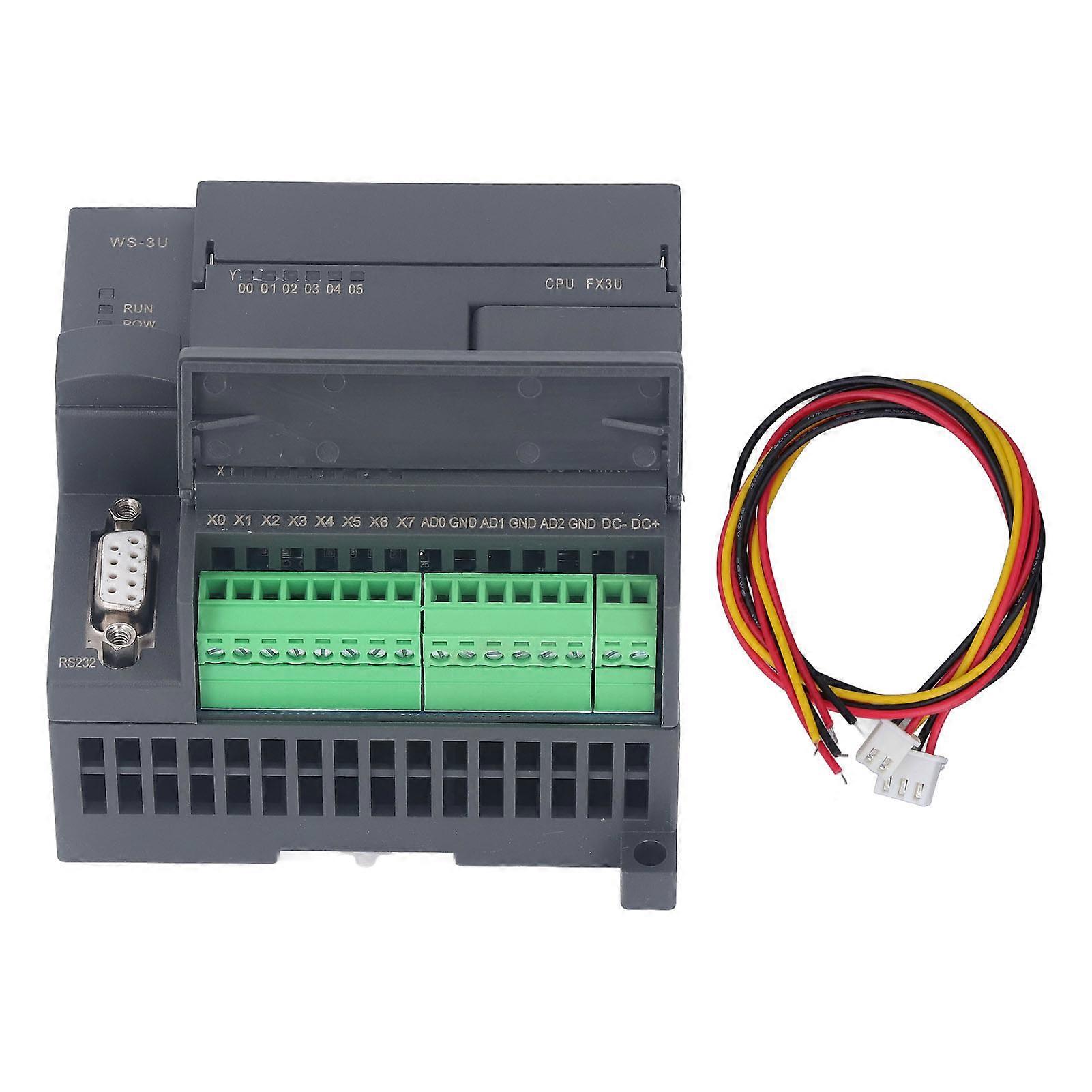 PLC Controlemechanisme 5A 8 Input 6 Output Hoge snelheid Tellende Industriële Programmeerbare Controleraad DC24V