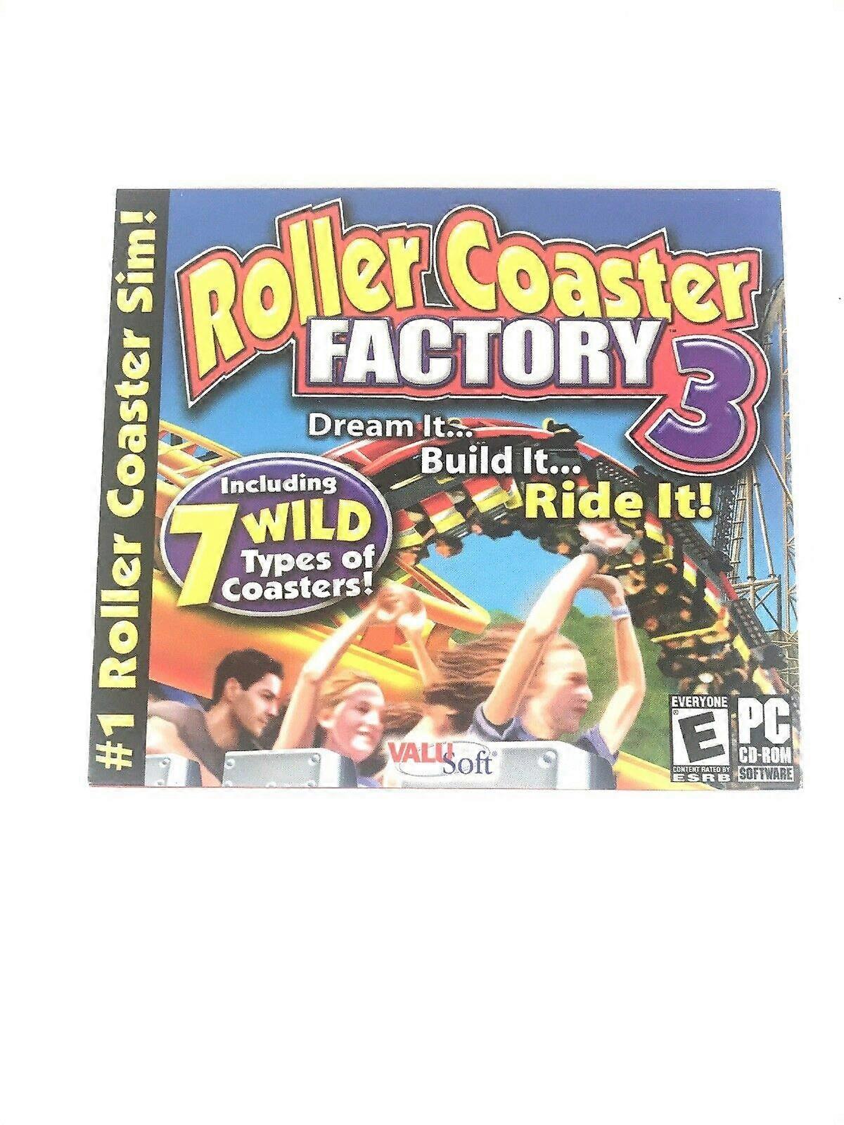 Roller Coaster Factory 3 (PC) - New & Sealed