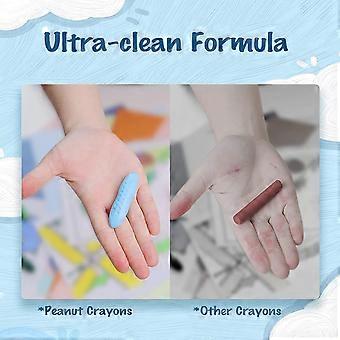 Crayones Lavables Para Niños - Pack De 36 Colores, No Tóxicos, Fáciles De Agarrar, Ideales Para Dibujar, Pintar Y Manualidades Infantiles