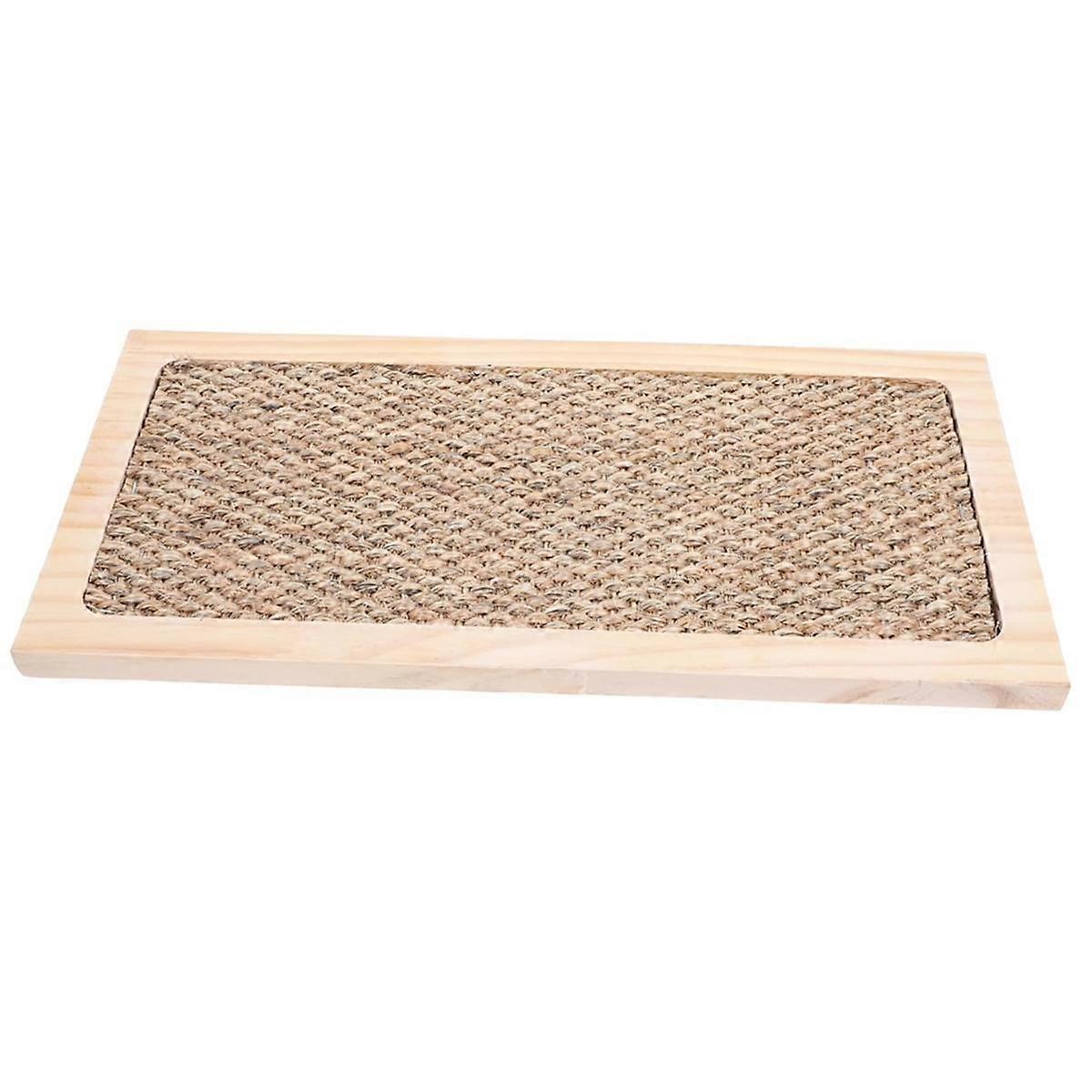 Scratching Post Toys Scratching Board Floor Scratch Pad Scratcher Board Replaceable Kitten Scratcher