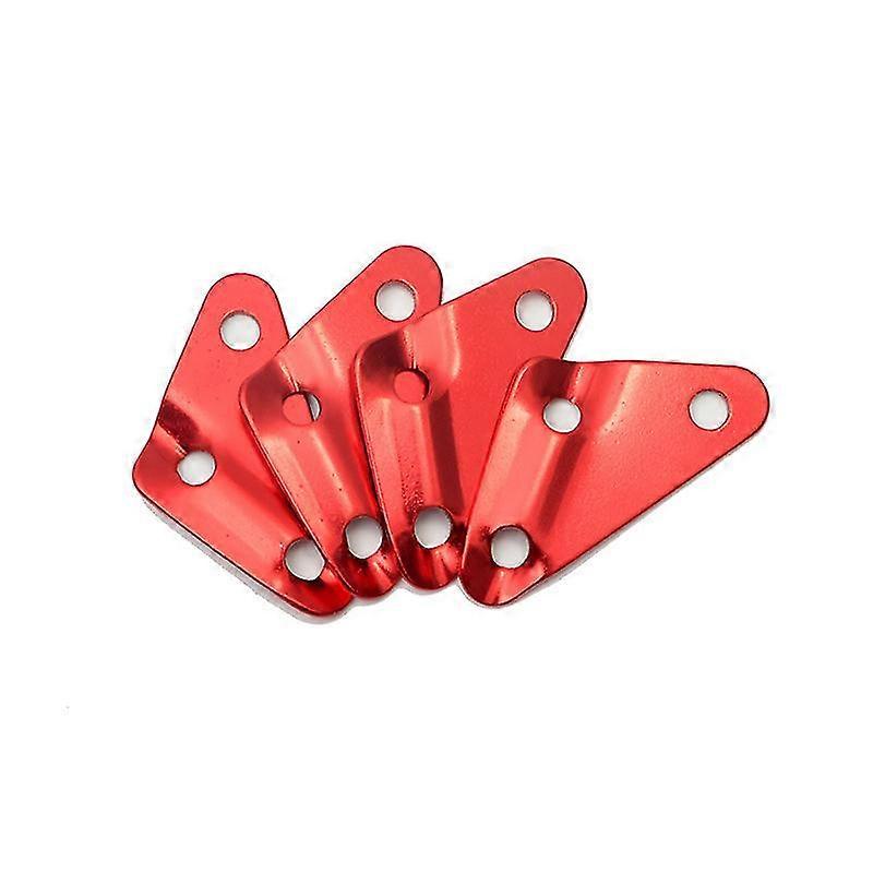 aluminum alloy triangular tent rope clip - aluminum alloy tent guy guy tensioners,triangle tent cord adjuster camping accessories for camping generic