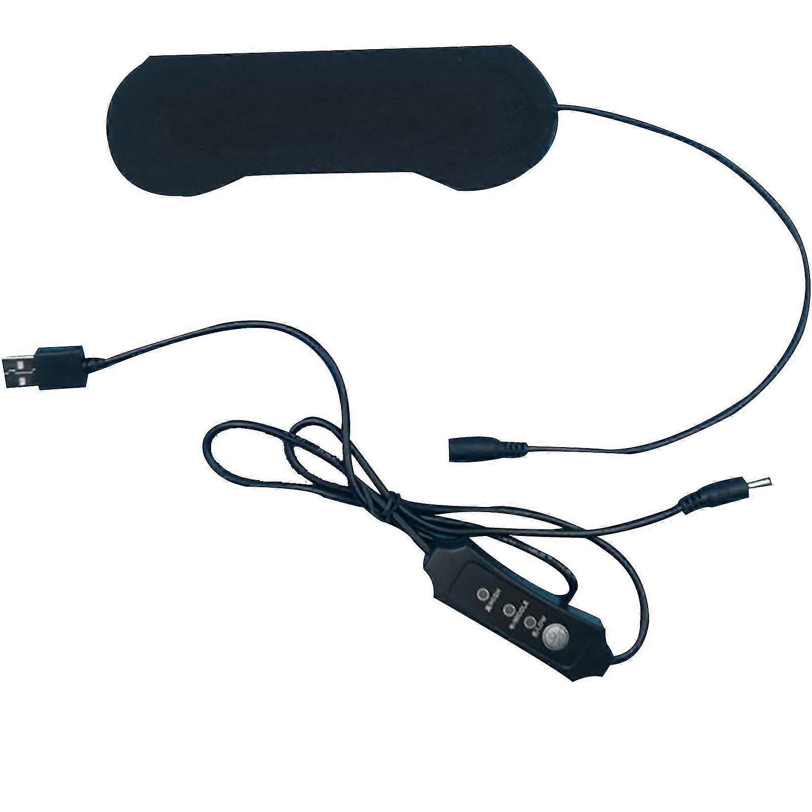 USB Eye Mask Heating Cloth Three-level Temperature Hot Compress Eye