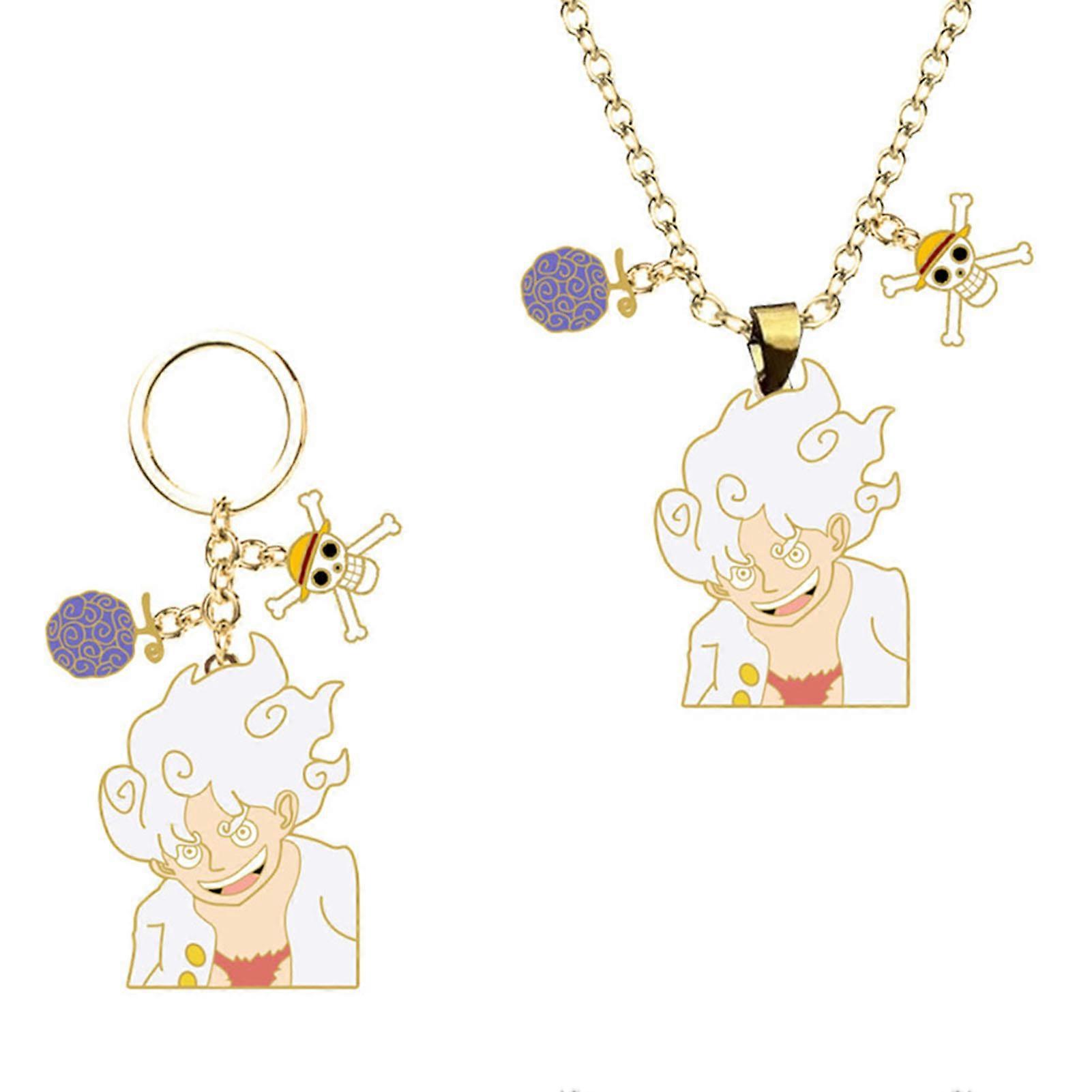 Japanese Animation Style Necklace Fashionable Sophisticated Design All-Match Chain for Teenager