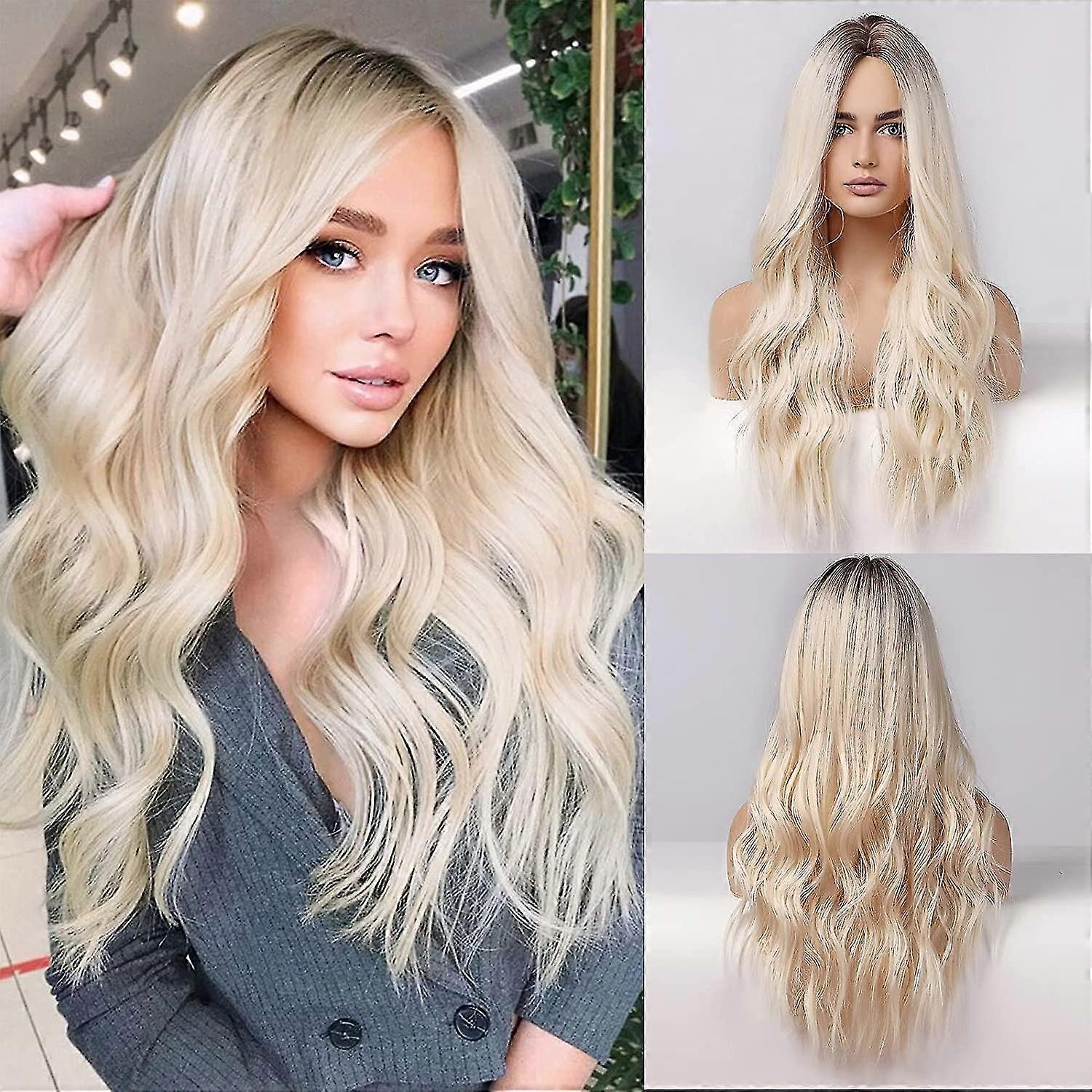 Blonde Long Curly Women's Wig