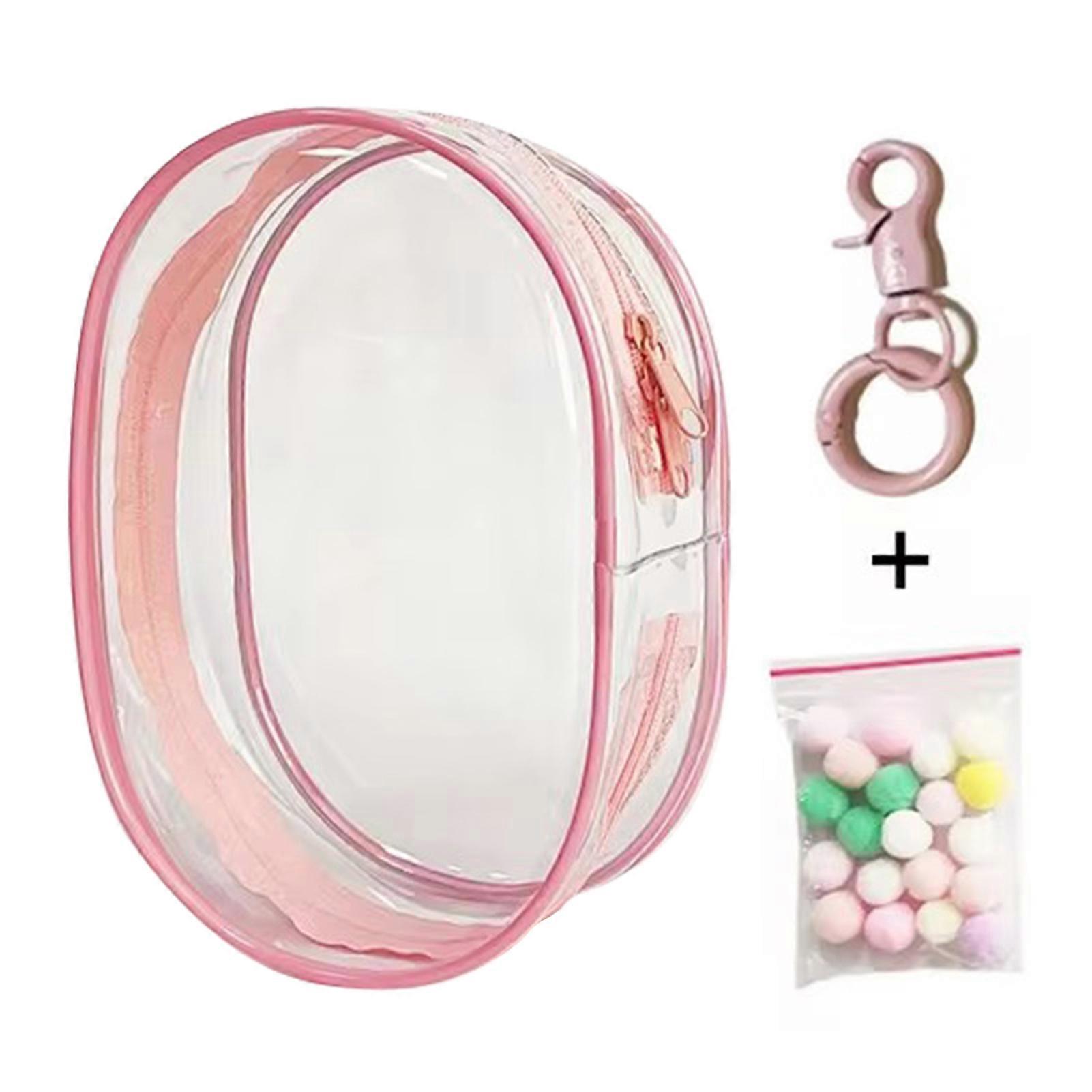 Portable Clear Display Bag for Characters Toys Portable Labubu Doll Bag Case for Doll Display