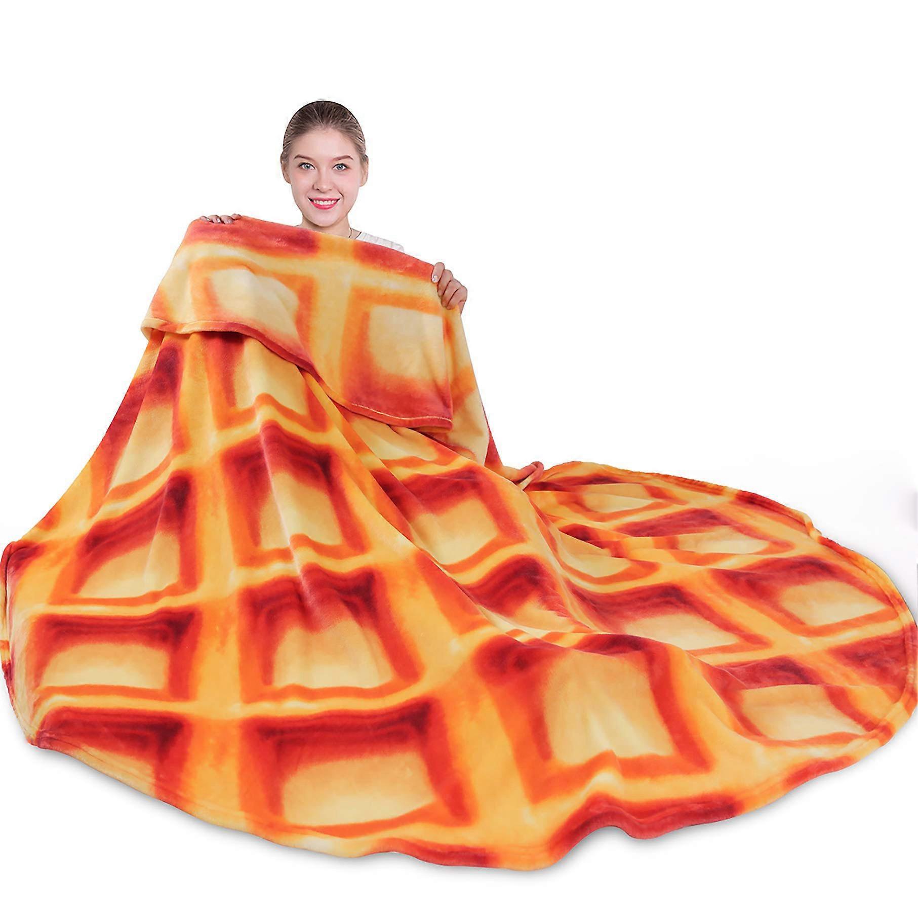 ZK-1pc Waffle Double Sided 59" Adults & Kids