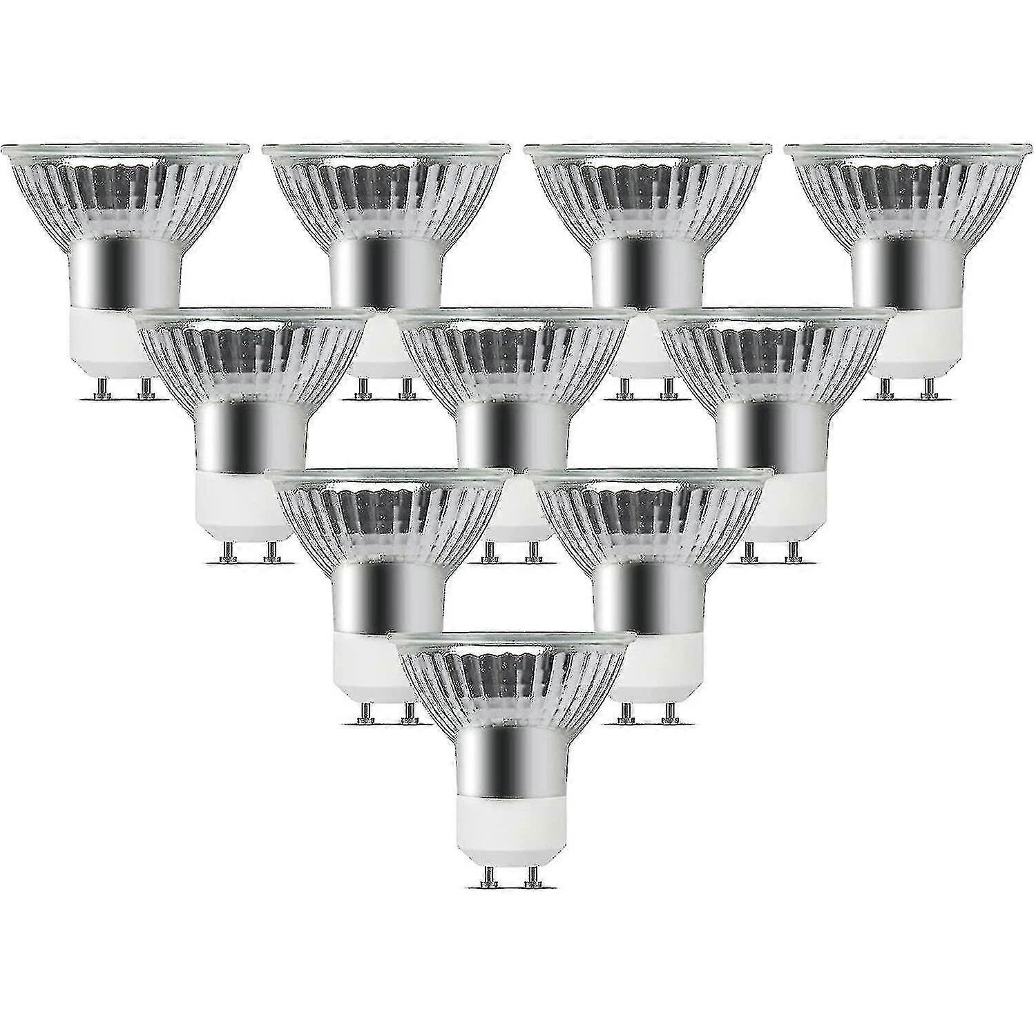 Gu10 Halogenstrahlerlampe, dimmbar 50W Warmweiß 2800K, AC 220-240V Halogenreflektor