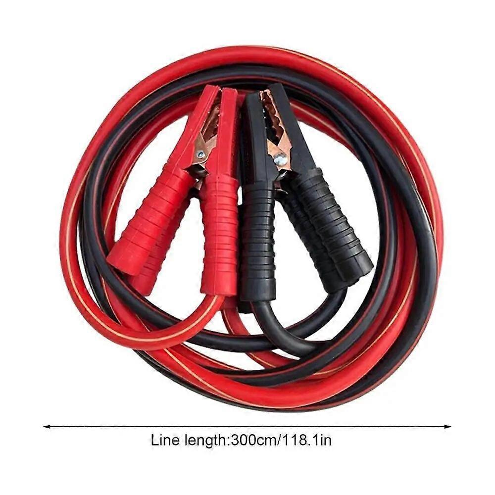 Battery Jump Cable Connection Line Jumper Cables Heavy Duty Automotive Booster Cables With Stable Current Safe Power Booster
