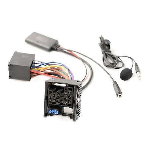 Car AUX Wireless Bluetooth Audio Cable with MIC Call Function for BMW E46
