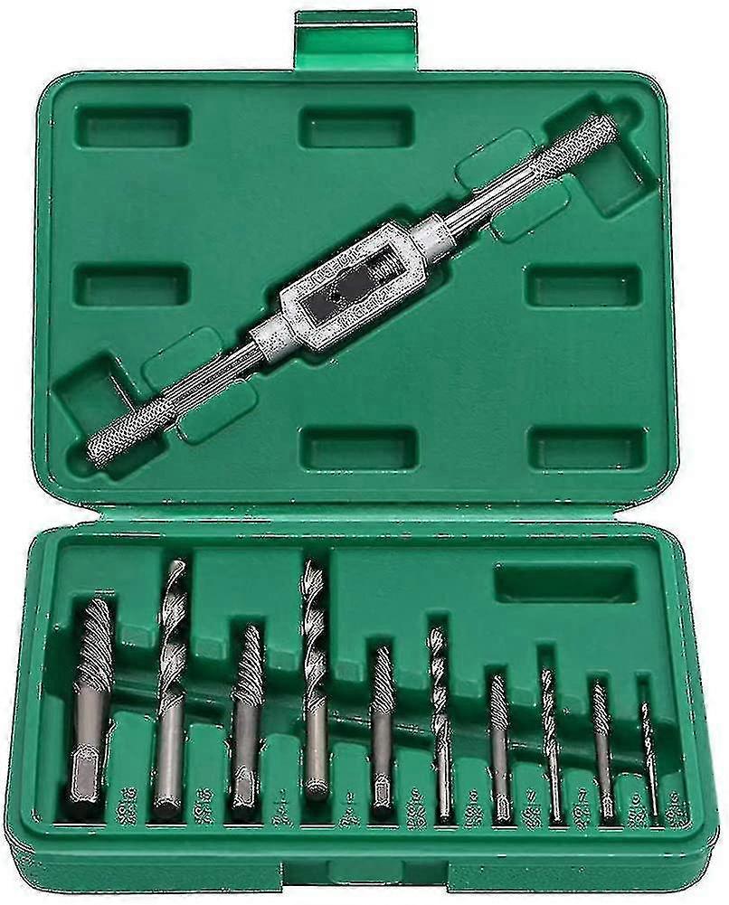 11pcs Damaged Screw Extractors Broken Bolts With Storage Box-HYJ