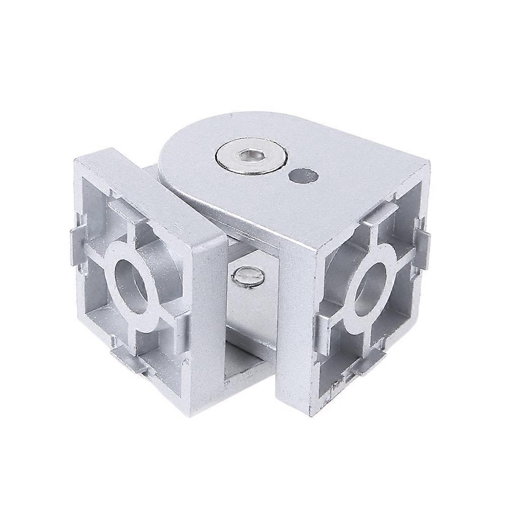 Zinc Alloy Flexible Hinge Pivot Joint Connector For Aluminum Extrusion Profile