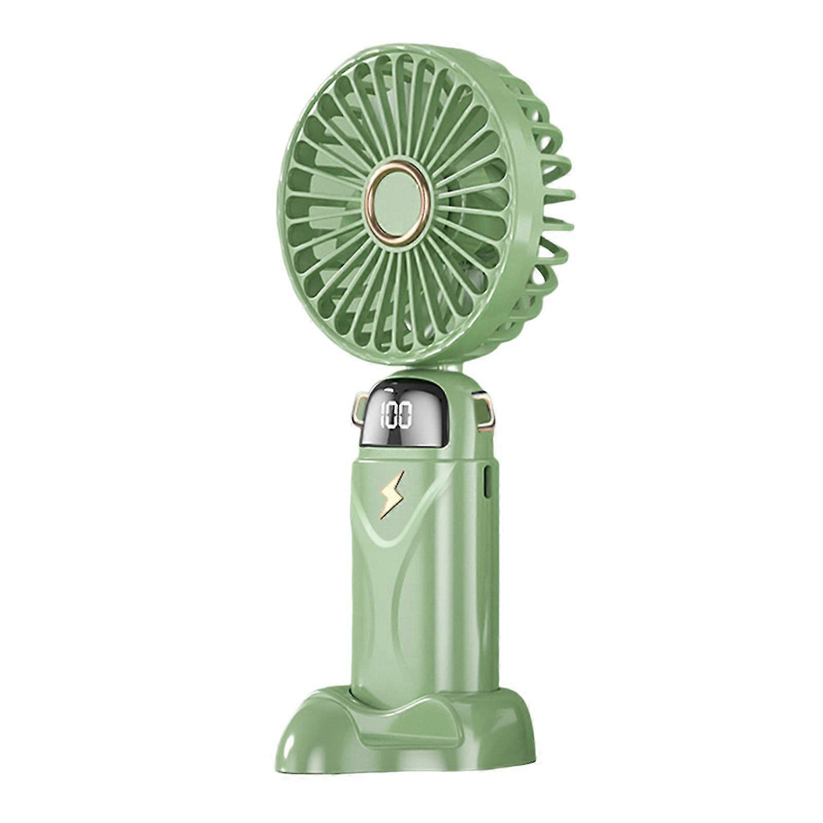 Portable Small Fan Handheld Fan Adjustable Speeds Pocket Small Desktop Fan For Office School Class Meeting