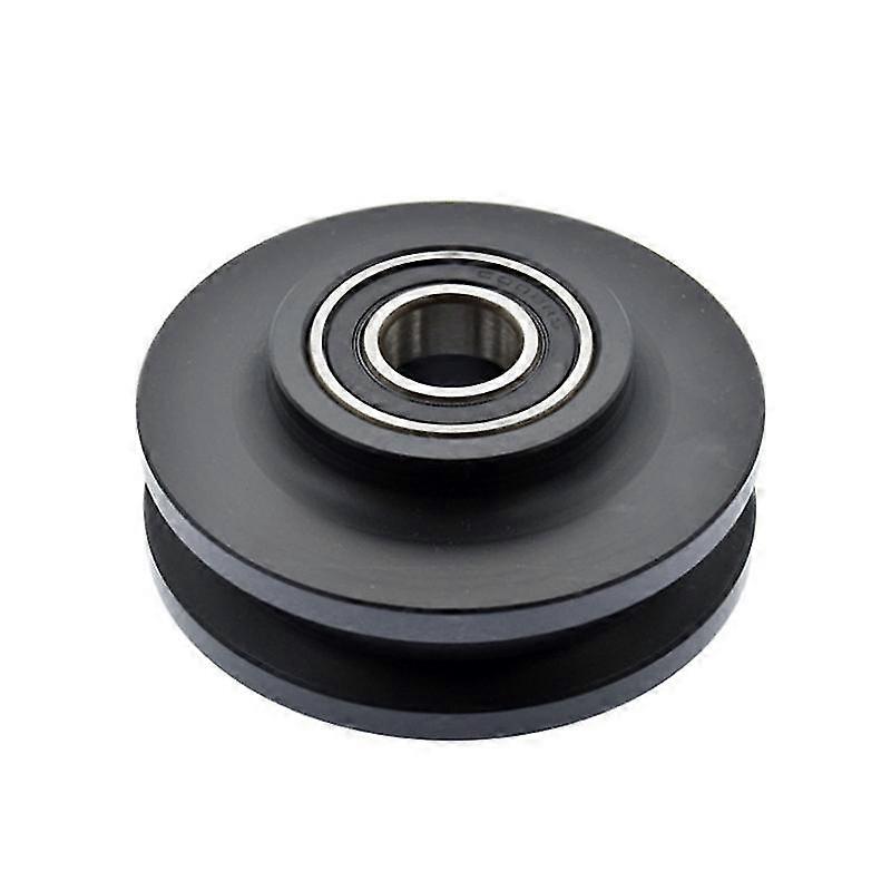 Sliding Casters Gate Guide Sliding Floor Railsblack-2pcs