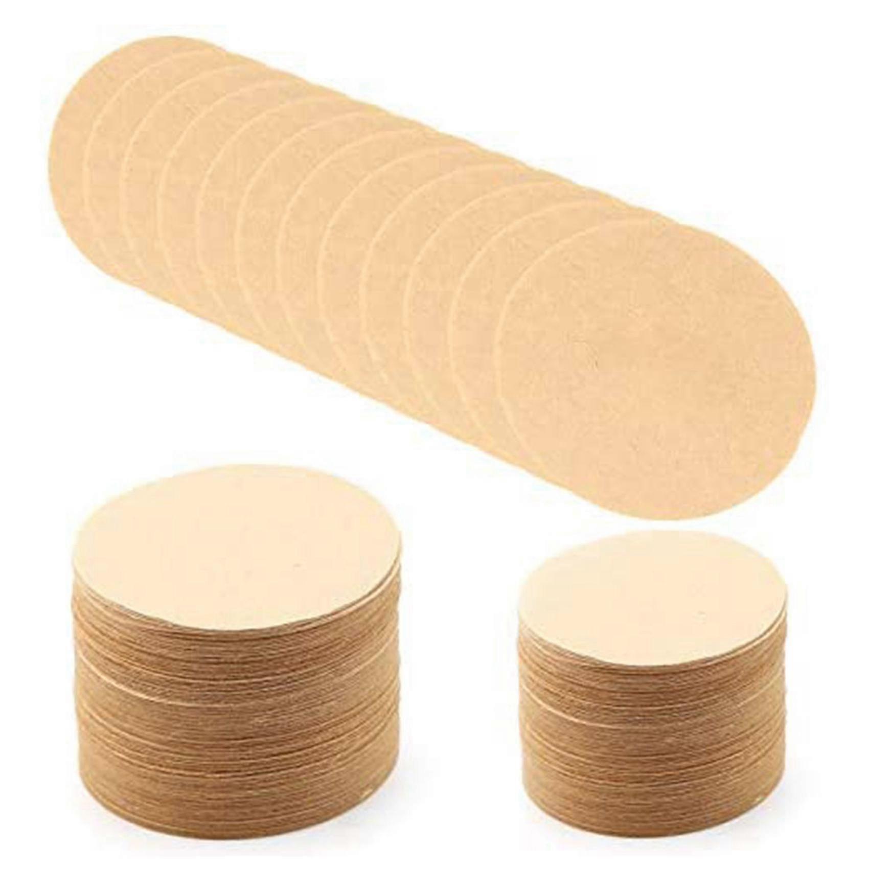 400 Pieces Of Unbleached Paper Coffee Filter Round Replacement Coffee Filter Paper (2.3inches In Di (haoyi