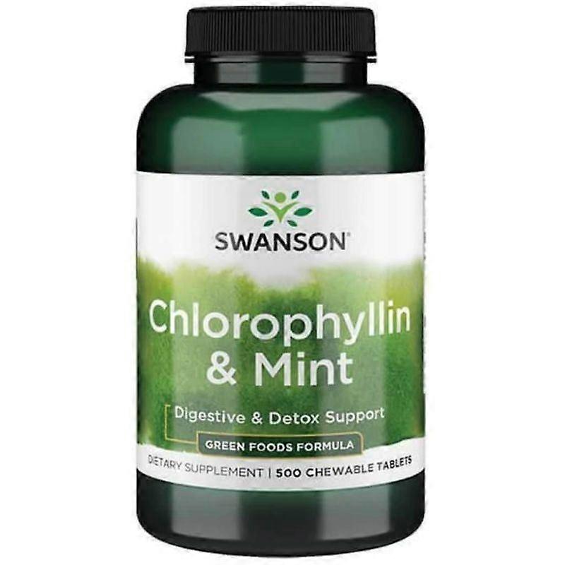 Swanson Chlorophyllin & Mint Chews 500