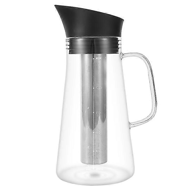 Cold Brew Coffee Maker Hot & Cold -function Coffee Maker Cold Extract Ice Brewed Water Bottle Filter