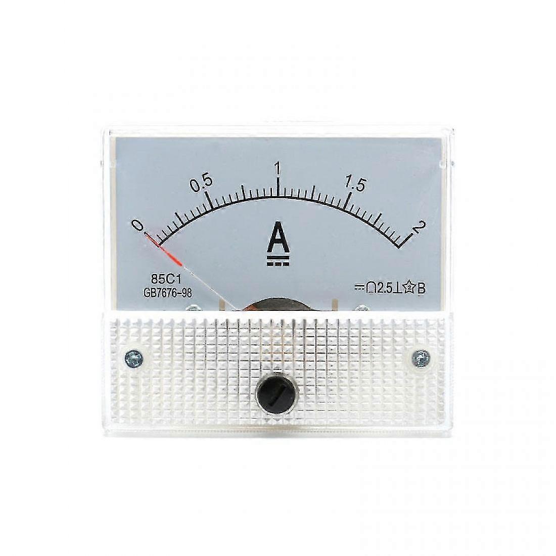 1pcs 85c1-a 3a 5a 10a 20a 30a100a Dc Analog Meter Panel Amp Current Ammeter Gauge