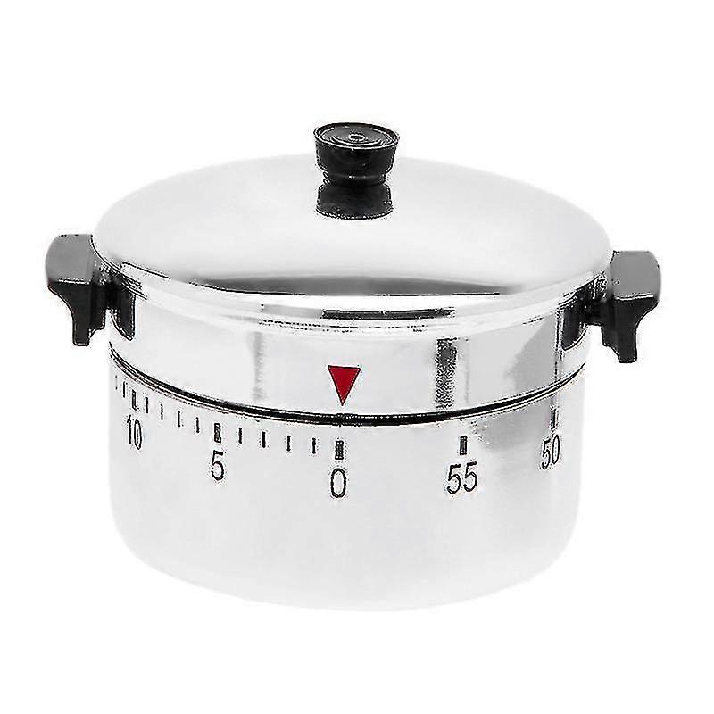 60-minute Countdown Kitchen Cooking Mechanical Alarm Timer Clock Cooker Shape