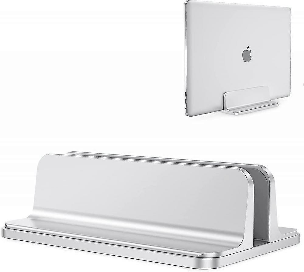 Vertical Laptop Stand Adjustable, Desk Aluminum Macbook Stand With Adjustable