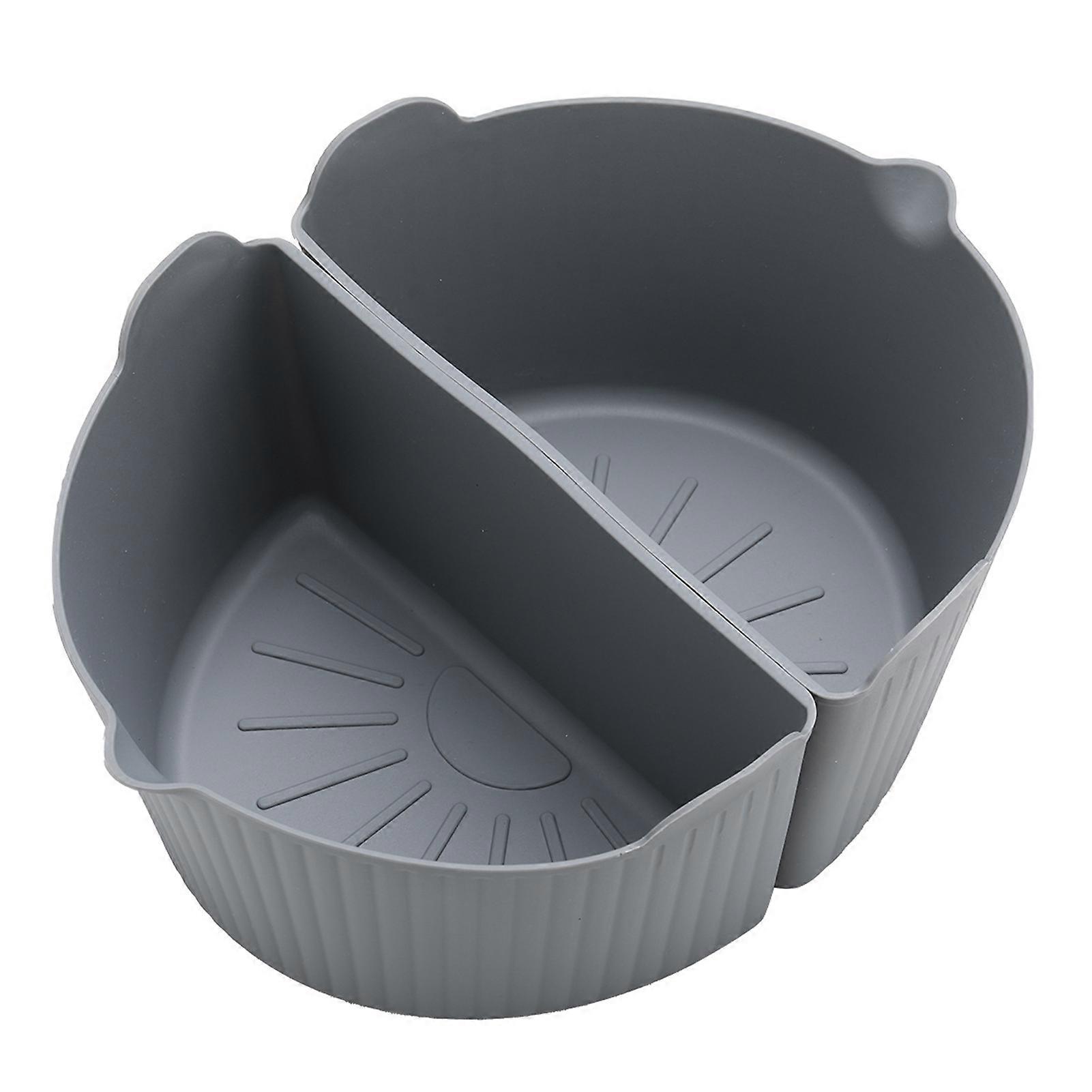 1 Set 6/7/8QT Slow Cooker Liner Reusable Leakproof Dishwasher Safe Slow Cooker Divider Cooking Silicone Liner Kitchen Gadgets KAESI