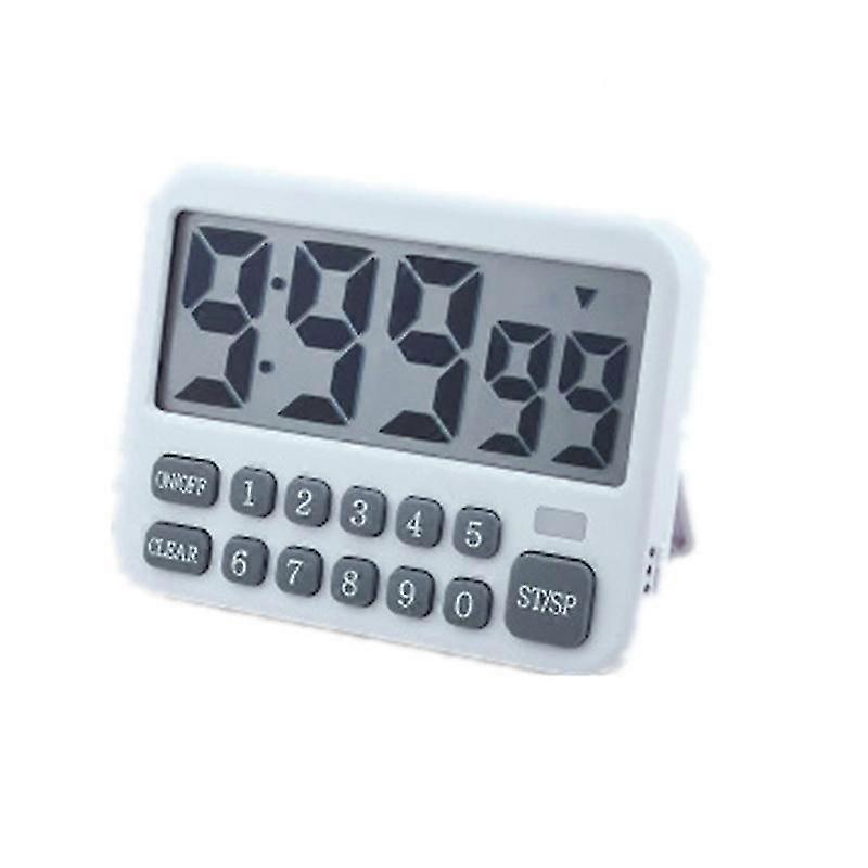 Digital Kitchen Timer, Loud Alarm, White