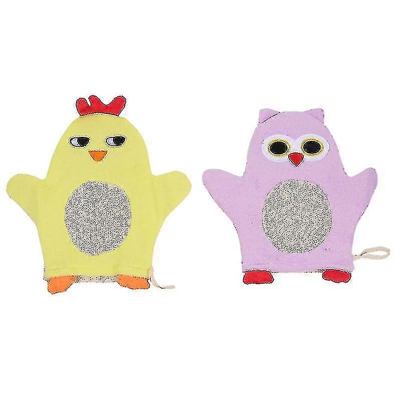 2pcs Kids Washcloths