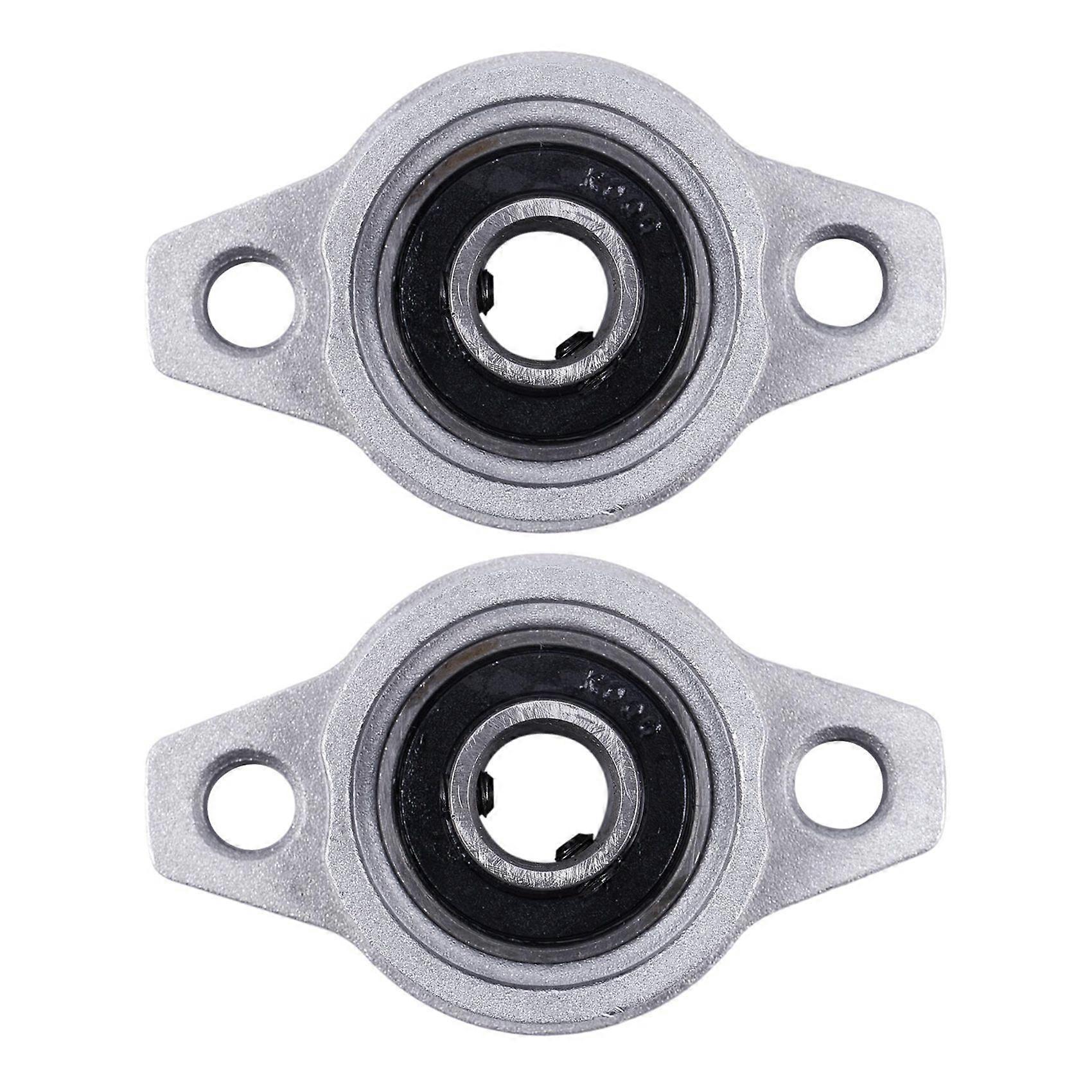 KFL000 - 10mm Self-aligning Pillow Block Bearing In Aluminum Housing Shaft Support 1594 - Foto 8