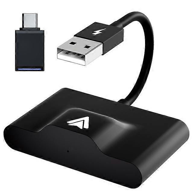 Wireless CarPlay Adapter for Android Wireless Auto Car Adapter Plug Play 5GHz WiFi Online Update Carplay Dongle