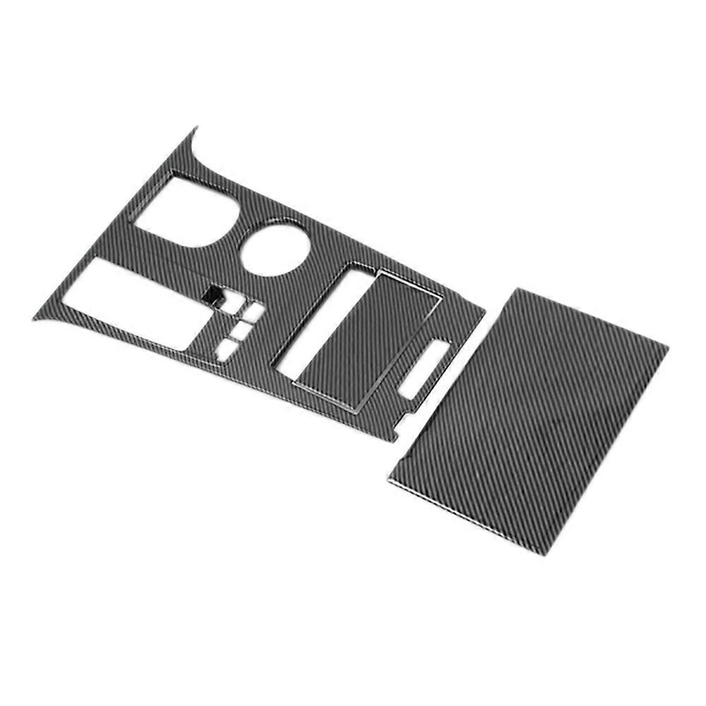 Auto Carbon Fiber Central Gear Shift Panel Control Panel Decal Interior Modification for Sienna 202