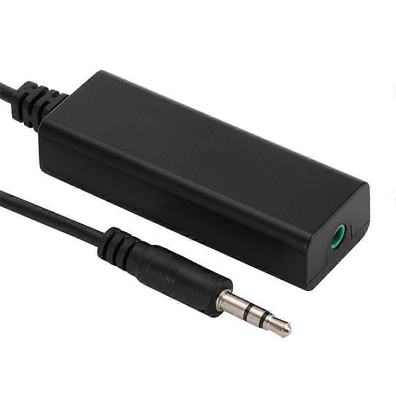 3.5mm Anti-interference Muffler Portable AUX Audio Cable Noise Reducer Filter Noise Isolator for Car Audio Home Stereo System
