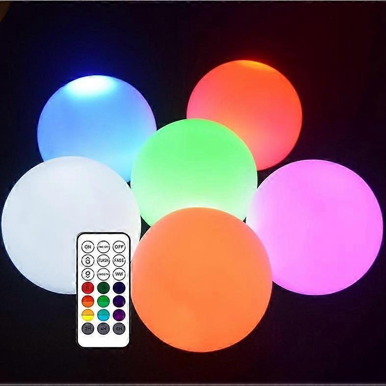 Floating Pool Lights Ball, Led Light Ball Remote Control, Led  Lights Swimming Pool Gift