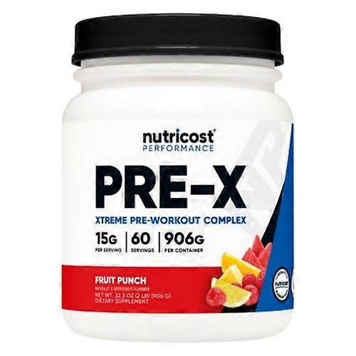 Nutricost Pre-X Complex Fruit Punch ,60 Servings
