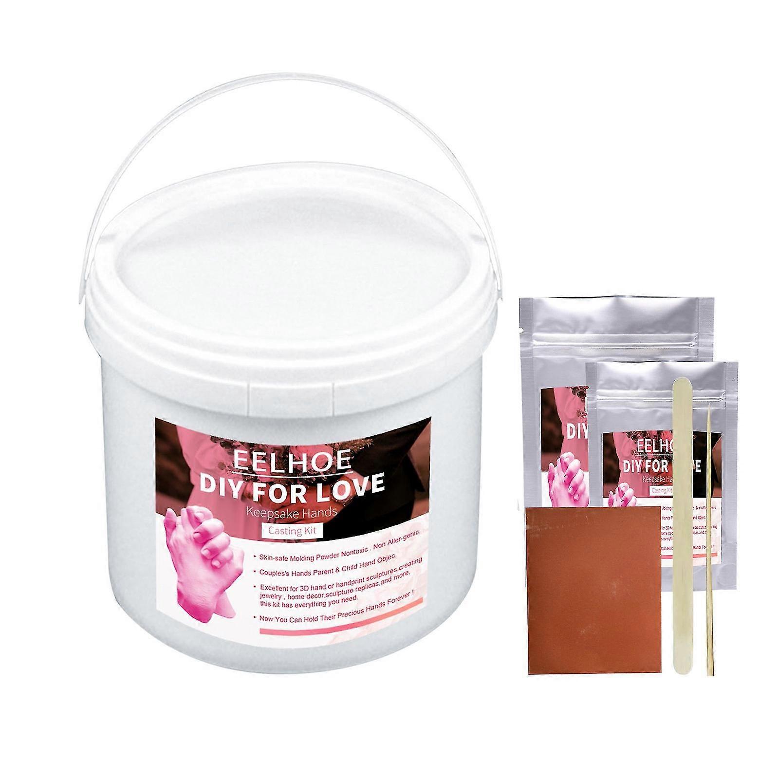Souvenir Hand Casting Kit DIY Gips Statue Modellbausatz Handheld Hand Form Neu Ankunft