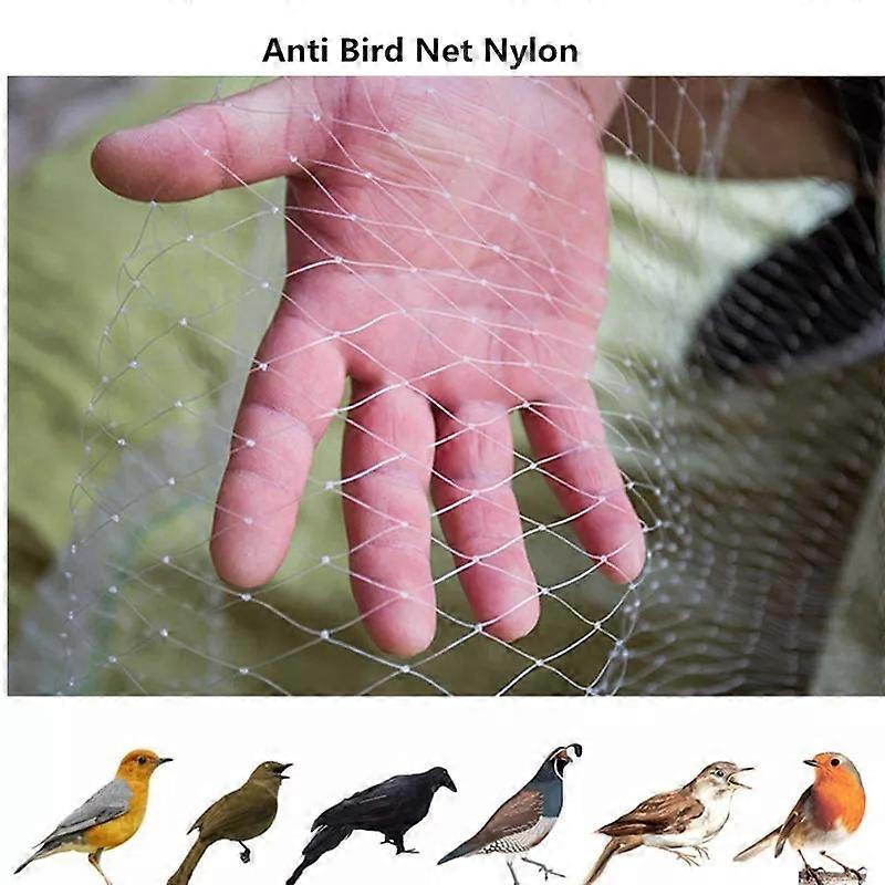 Anti Bird Net Nylon Garden Netting 2.5mm Mesh for Fruit Crop Plant Tree Reusable Protection Covers Against Bird Pest controller