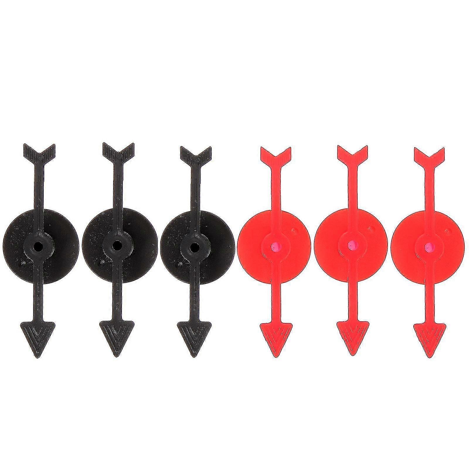 6pcs Arrow Game Spinners Board Game Plastic Spinners Wheel Toy Pointers Accessory
