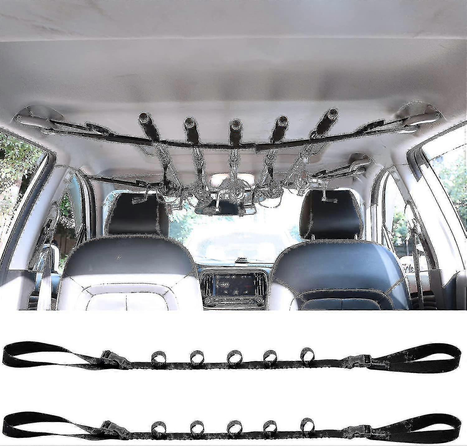 Bil fiskespöhållare, 2st fordonsspöhållare, bilfiskespörem