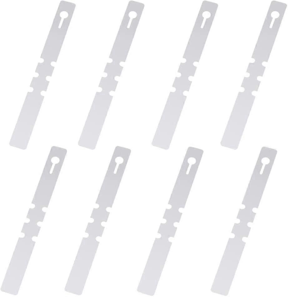 תוויות צמחים תגי עץ פלסטיק עוטפים תגי תליית צמחים תגי גינה עמידים למים משתלה תוויות צמחים סמנים שלושה הילוכים תגים מתכווננים(10