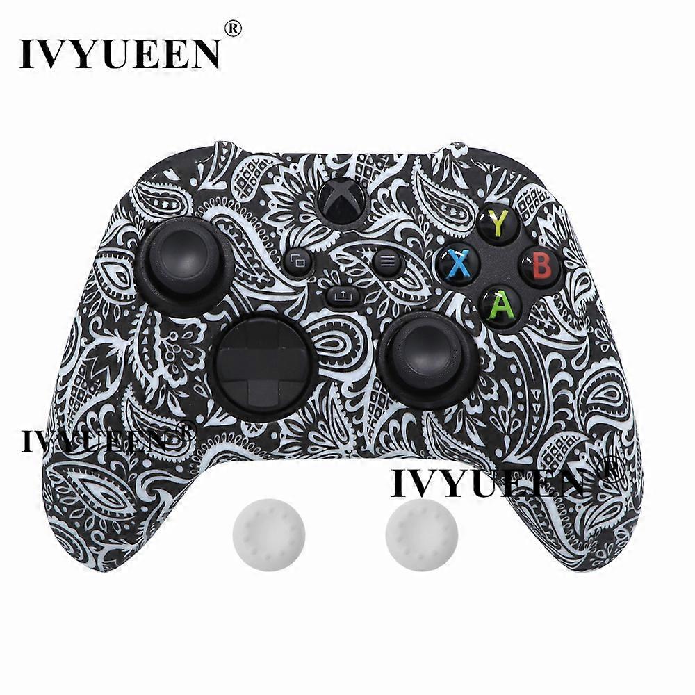 Silicone Case for Xbox Series X S Controller Protective Skin Gamepad Rubber Skin Thumb Grips Cap Joystick Cover Shell