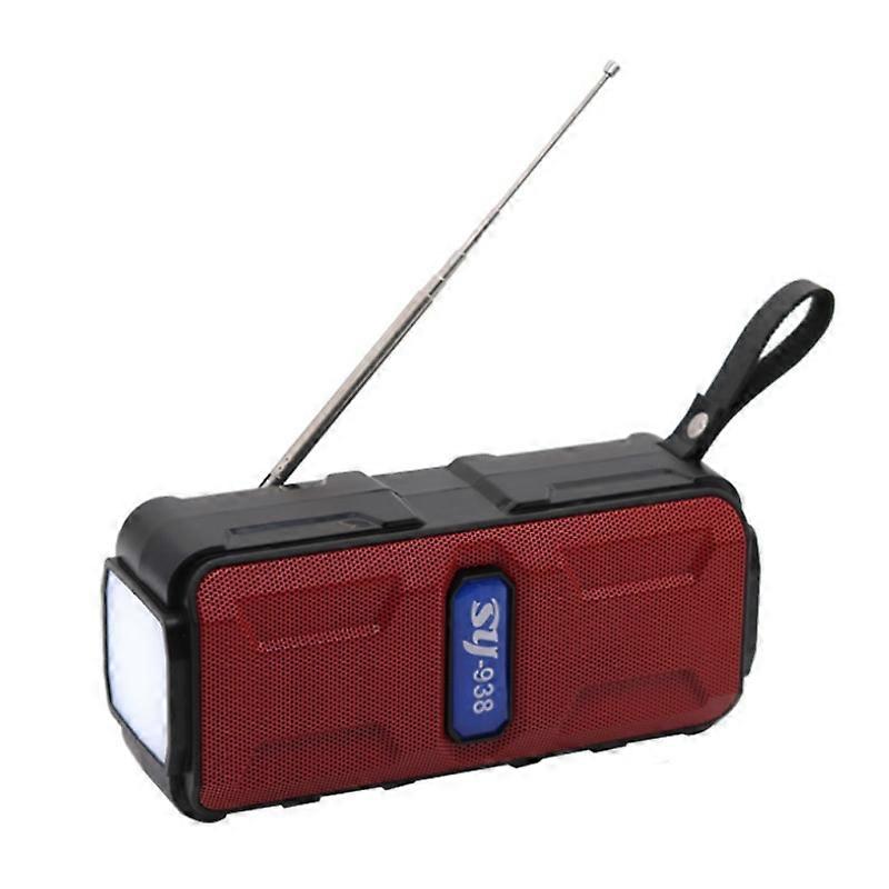 Solar Power Wireless Bluetooth-compatible 5.1 Speaker Stereo Bass Music Box TF/U Disk