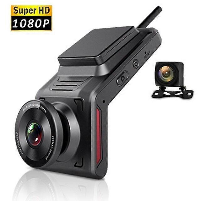 HOT 1080P 4G WiFi Dash Cam 4k GPS Positioning Wide Angle Night Vision Video Recorder With Rear View Camera Car DVR APP Control