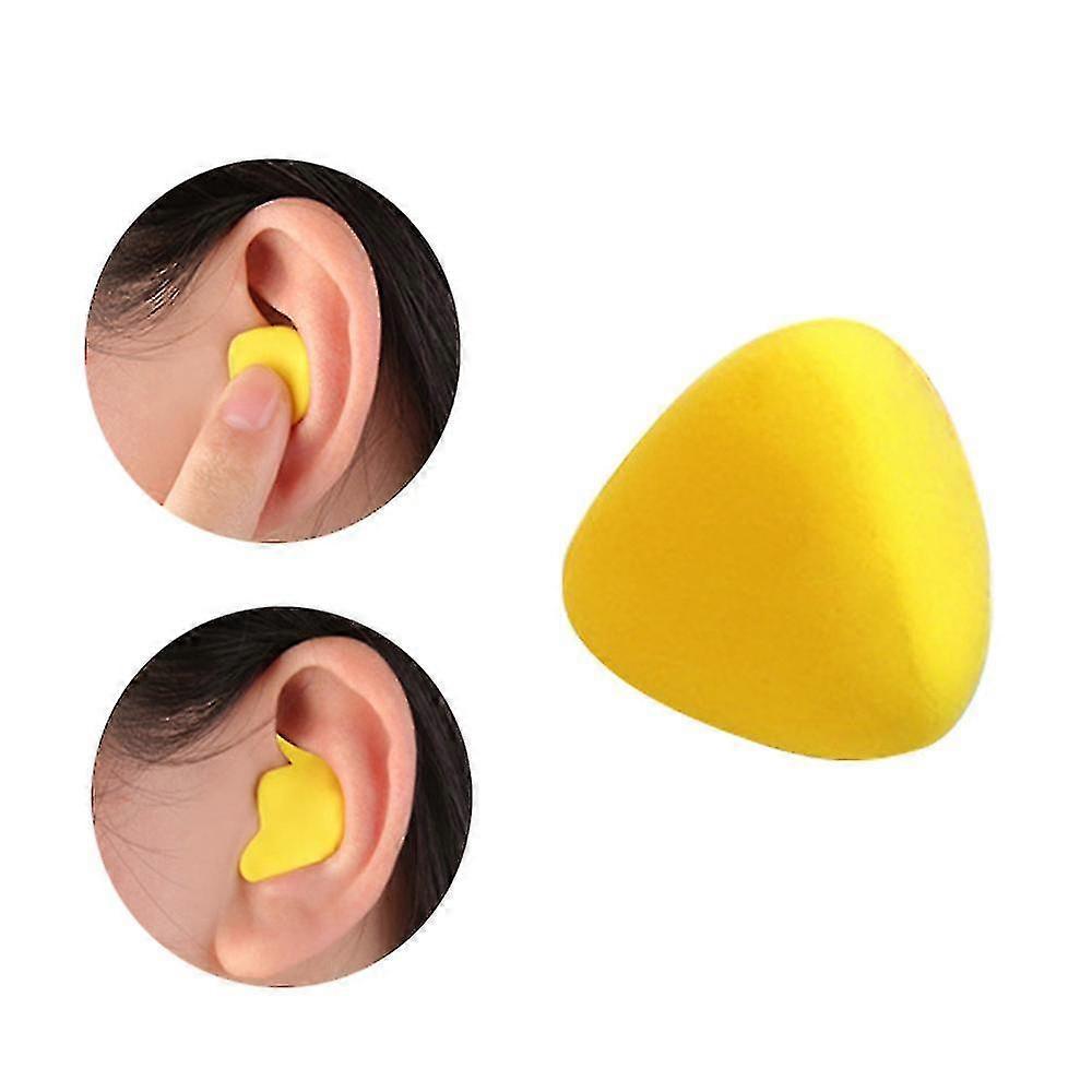 2pcs Soundproof Earplugs Anti-noise Earplugs Anti-snoring Sound Earplugs Shapeable Earplugs